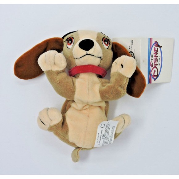 Disney Store 2001 Mini Bean Bag Plush Lady 8" With Tag Pink Bow Cute Collectible - Picture 6 of 7